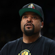 Ice Cube looks on during the BIG3 Championship on August 24, 2018 in Brooklyn, New York.